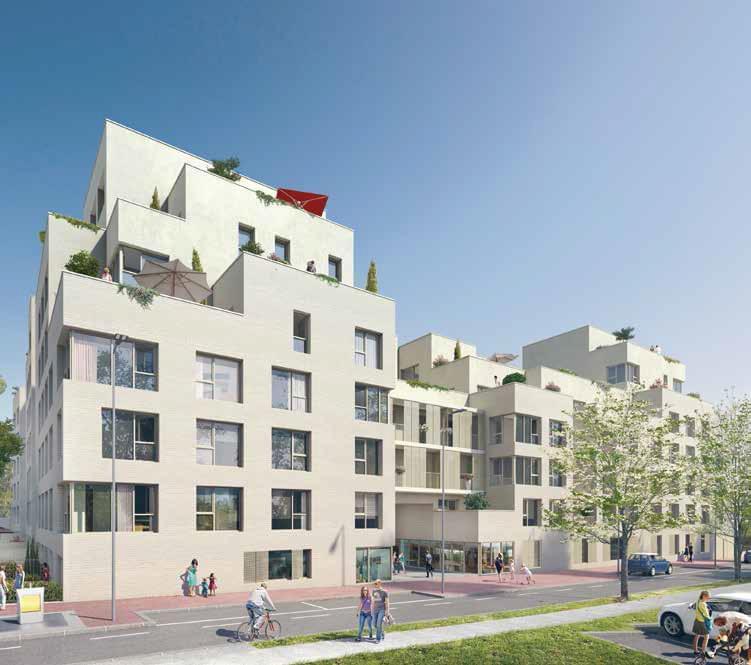 Résidence à Bagneux A 200m du RER, Ecole à 80m, Mixité de logements,