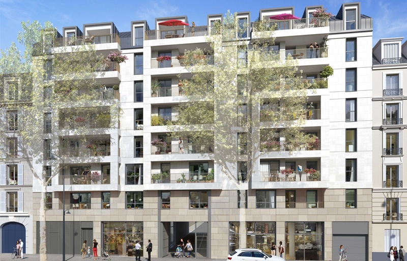 Résidence à Clichy Résidence haut de gamme, Proche Ligne 14 du Grand Paris Express, Logements bien agencés,