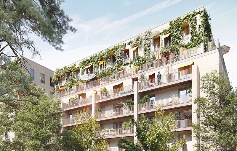 Résidence à Meudon Dans l'écoquartier Pointe de Trivaux Tramway ligne T6 Jolis espaces extérieurs Résidence à Meudon Dans l'écoquartier Pointe de Trivaux, Tramway ligne T6, Jolis espaces extérieurs,