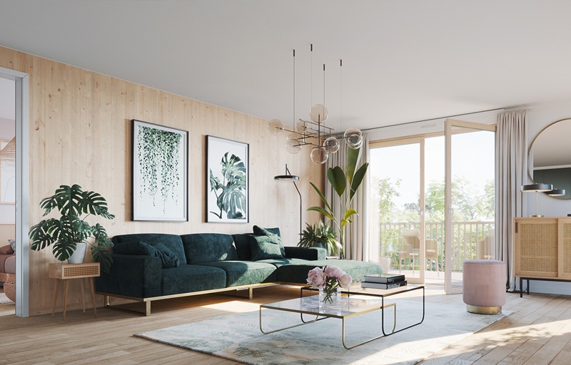 Résidence à Meudon Dans l'écoquartier Pointe de Trivaux Tramway ligne T6 Jolis espaces extérieurs Résidence à Meudon Dans l'écoquartier Pointe de Trivaux, Tramway ligne T6, Jolis espaces extérieurs,