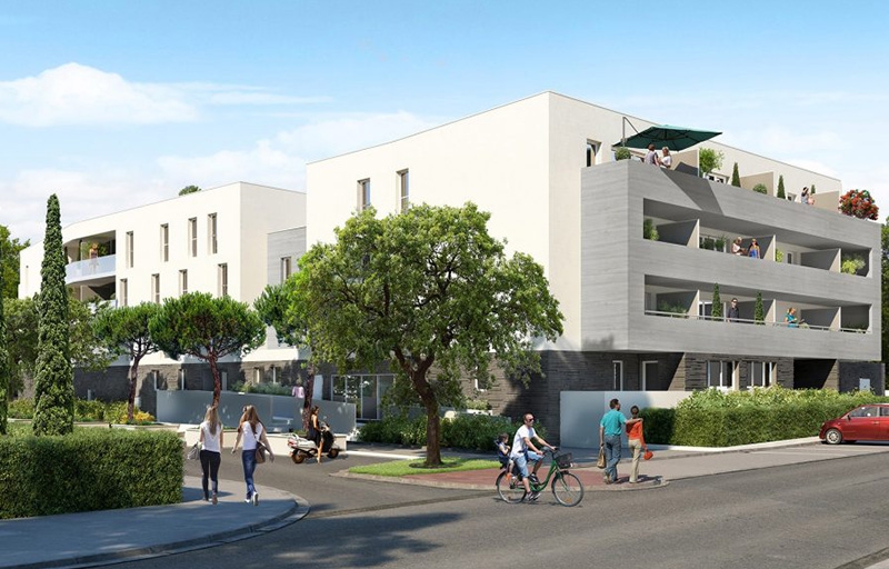 Résidence à Montpellier Proche centre historique Ligne 2 du tram à 300m Avec jardin partagé Résidence à Montpellier Proche centre historique, Ligne 2 du tram à 300m, Avec jardin partagé,