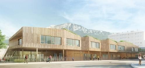 Résidence à Grenoble Eco habitat, Haute performance énergétique, Innovations et partage,