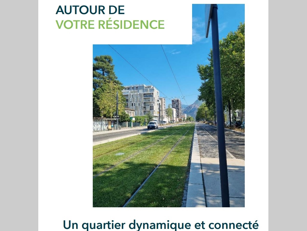 Résidence à Grenoble Résidence intimiste 35 logements au total : 26 logements en accession allant du studio au 4 pièces (seuls 2 T4 en attique) 2 bâtiments Résidence à Grenoble Résidence intimiste 35 logements au total : 26 logements en accession allant du studio au 4 pièces (seuls 2 T4 en attique) 2 bâtiments ,