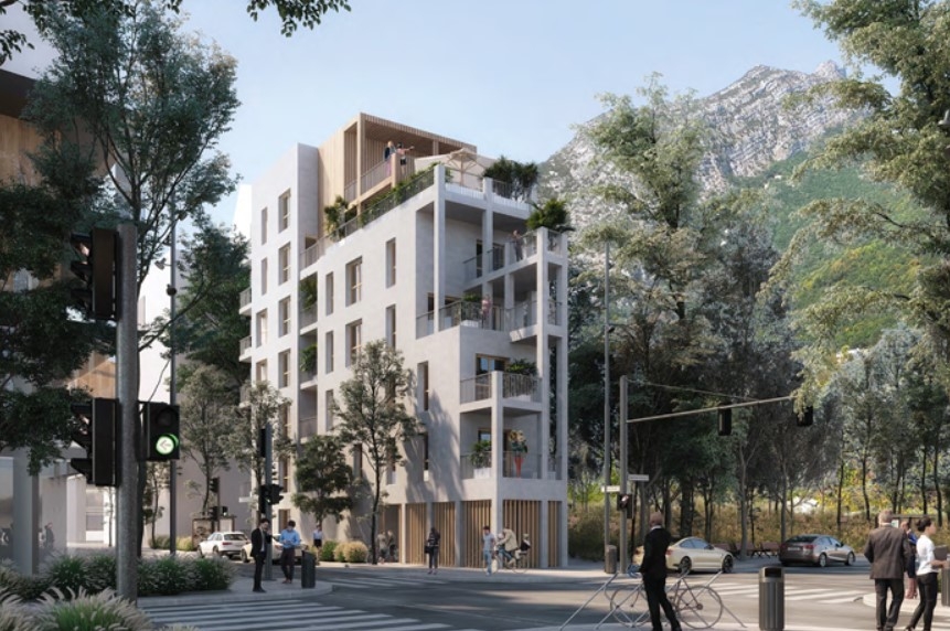 Résidence à Grenoble Une conception répondant aux attentes des actifs du polygone Résidence à Grenoble Une conception répondant aux attentes des actifs du polygone,