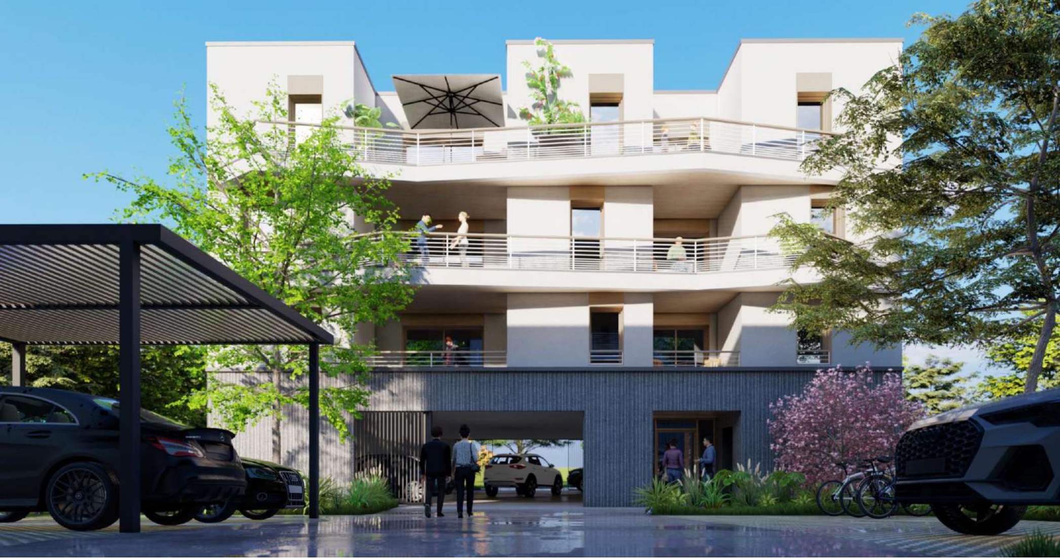 Résidence à Pont-de-Chéruy Résidence intimiste, Proche des commerces, Proche Crèche et écoles,