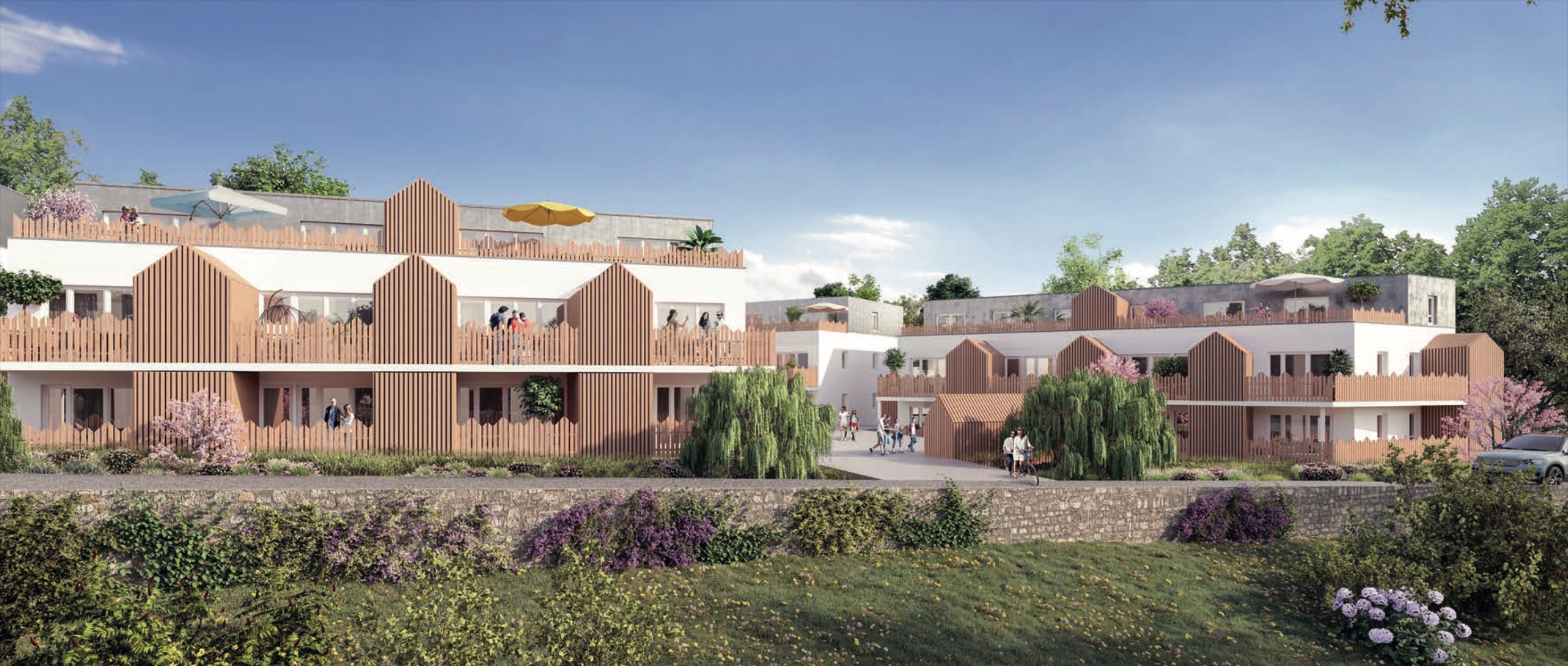 Résidence à La Chapelle-sur-Erdre Proche supermarché, Proche Gare TER, Proche centre Bourg,