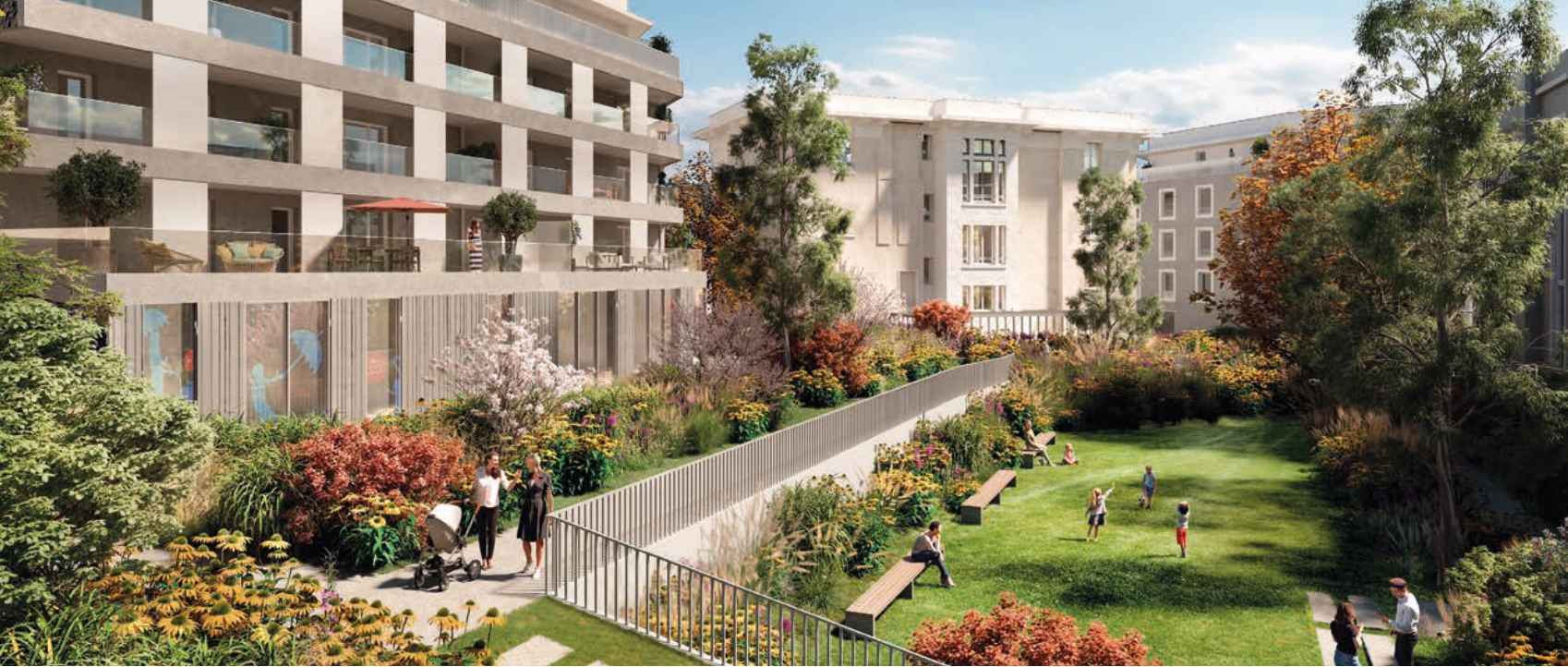 Résidence à Nantes Proche Tram T3 et transports, Proche des commerces, Proche du Parc de Procé,