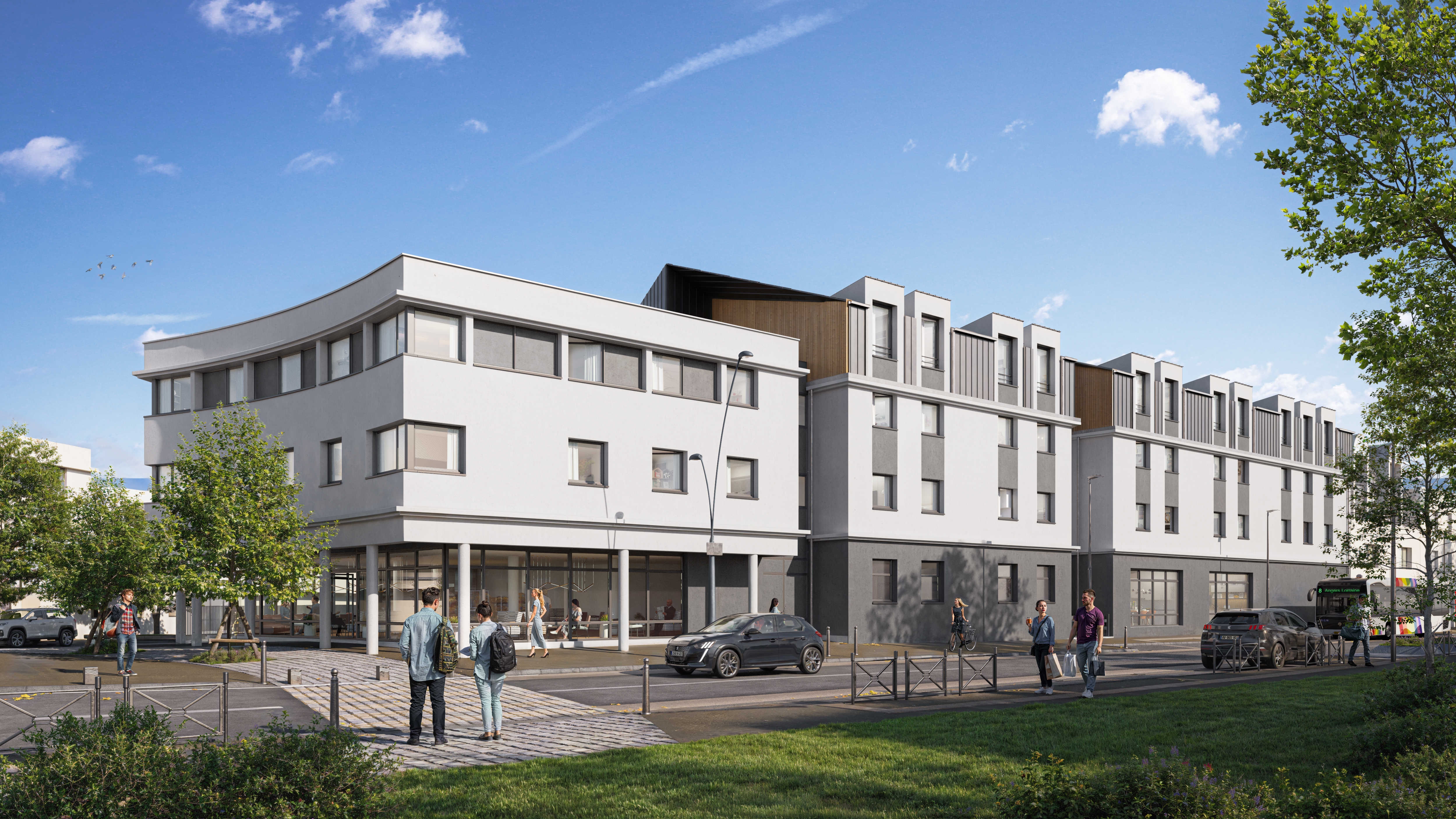 Résidence à Angers Écoles supérieures à proximité : Open Campus d'Angers, ETSCO, ESPL, Esup Angers, ASTA, Université d'Angers, ESA, ISTOM,