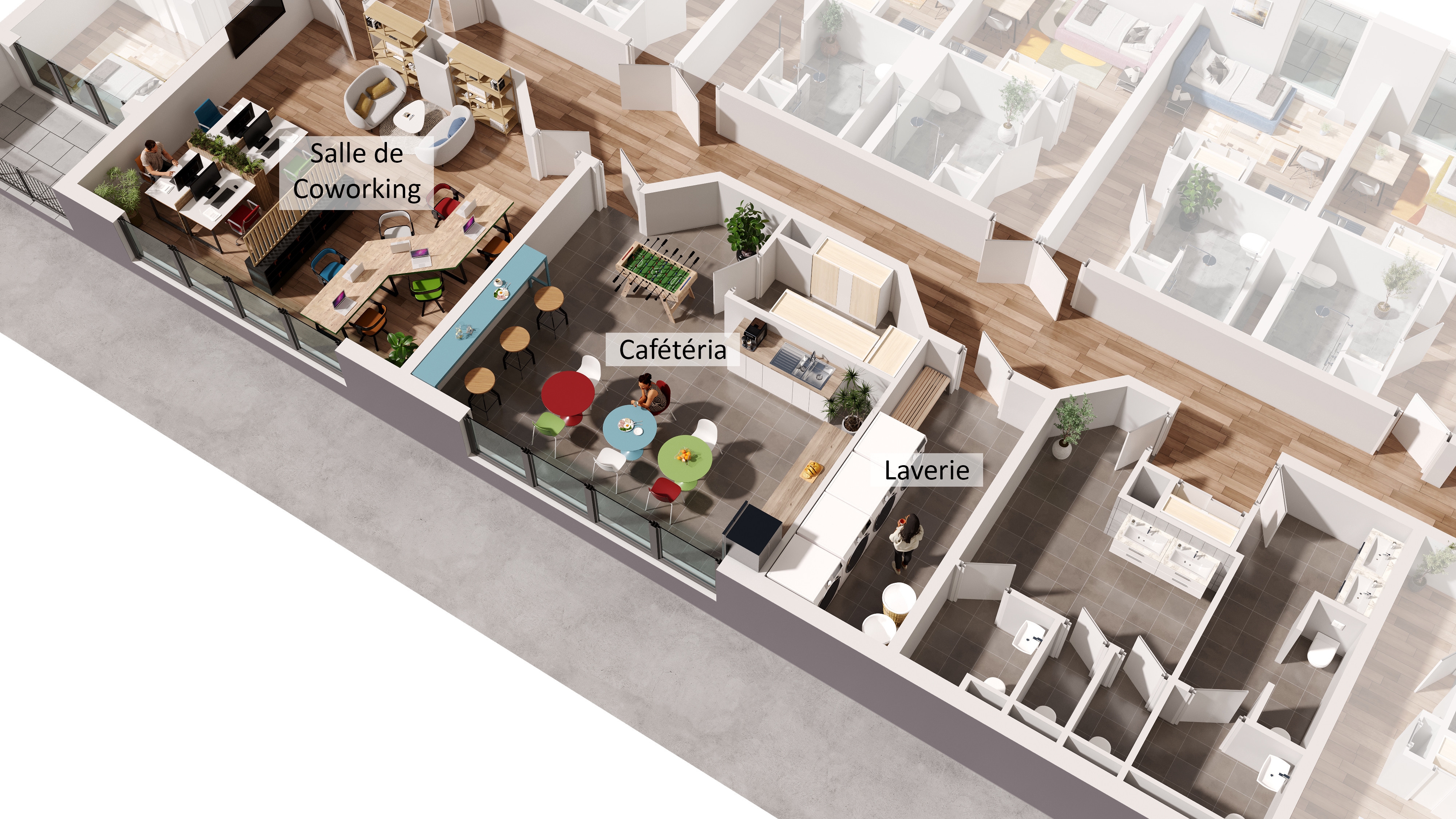 Résidence à Angers Écoles supérieures à proximité : Open Campus d'Angers, ETSCO, ESPL, Esup Angers, ASTA, Université d'Angers, ESA, ISTOM,