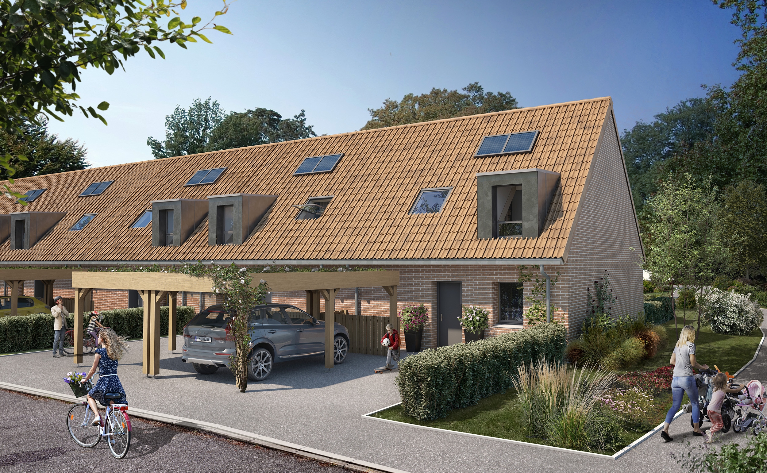 Résidence à Seclin Commerces à proximité, Ecoles à proximité, A 20 minutes de Lille,