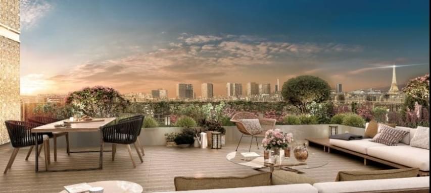 Résidence à Paris 15 Accessibilité transports Agriculture urbaine sur les toits prestations de qualité Résidence à Paris 15 Accessibilité transports, Agriculture urbaine sur les toits, prestations de qualité,