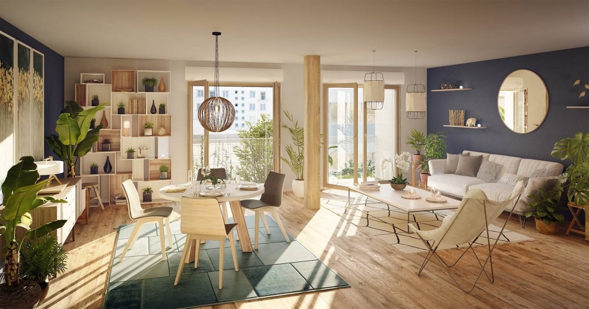 Résidence à Paris 20 Environnement calme, Création originale,