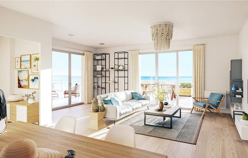 Résidence à Stella-Plage Unique résidence neuve au bord de la mer, Accès direct à la plage, Jardin paysager,