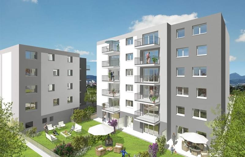 Résidence à Clermont-Ferrand Dans un écoquartier, Tous les logements ont leur espace extérieur (balcon...), Proche du centre commercial,