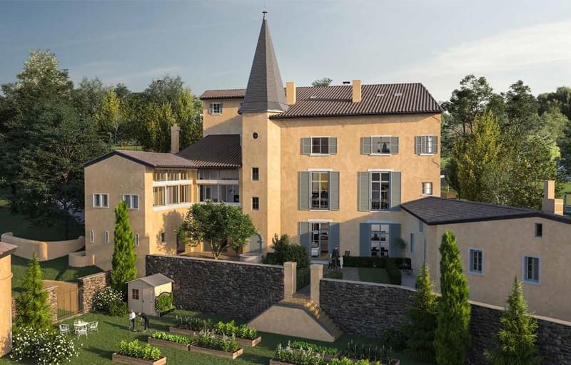 Résidence à Albigny sur Saône Prestations de haut de gamme, Taillé pour le déficit foncier, Très beau cadre de vie,