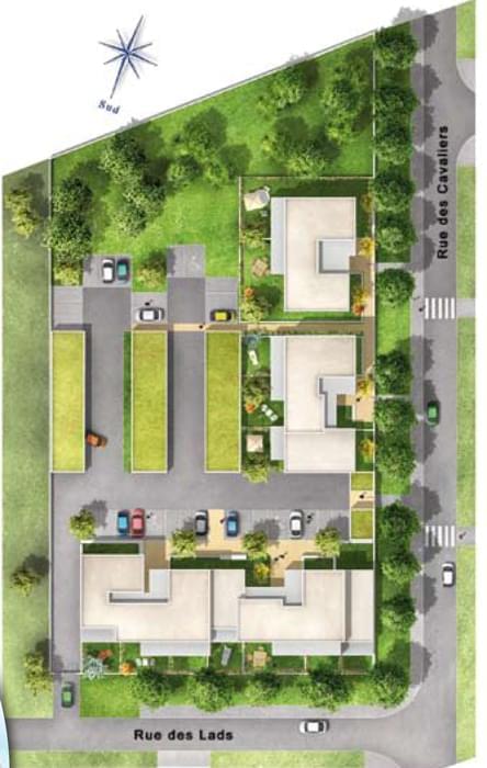 Résidence à Bron Quartier des facultés, Grands espaces verts, Proximité parc parilly (178Ha), Idéal étudiant ou famille, Tramway et transports en commun,