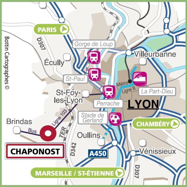 Résidence à Chaponost ,
