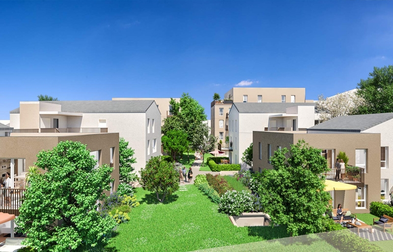 Résidence à Chassieu Au centre de Chassieu A 13km de Lyon Proche bassin d'emploi Idéal pour investir Résidence à Chassieu Au centre de Chassieu, A 13km de Lyon, Proche bassin d'emploi, Idéal pour investir,