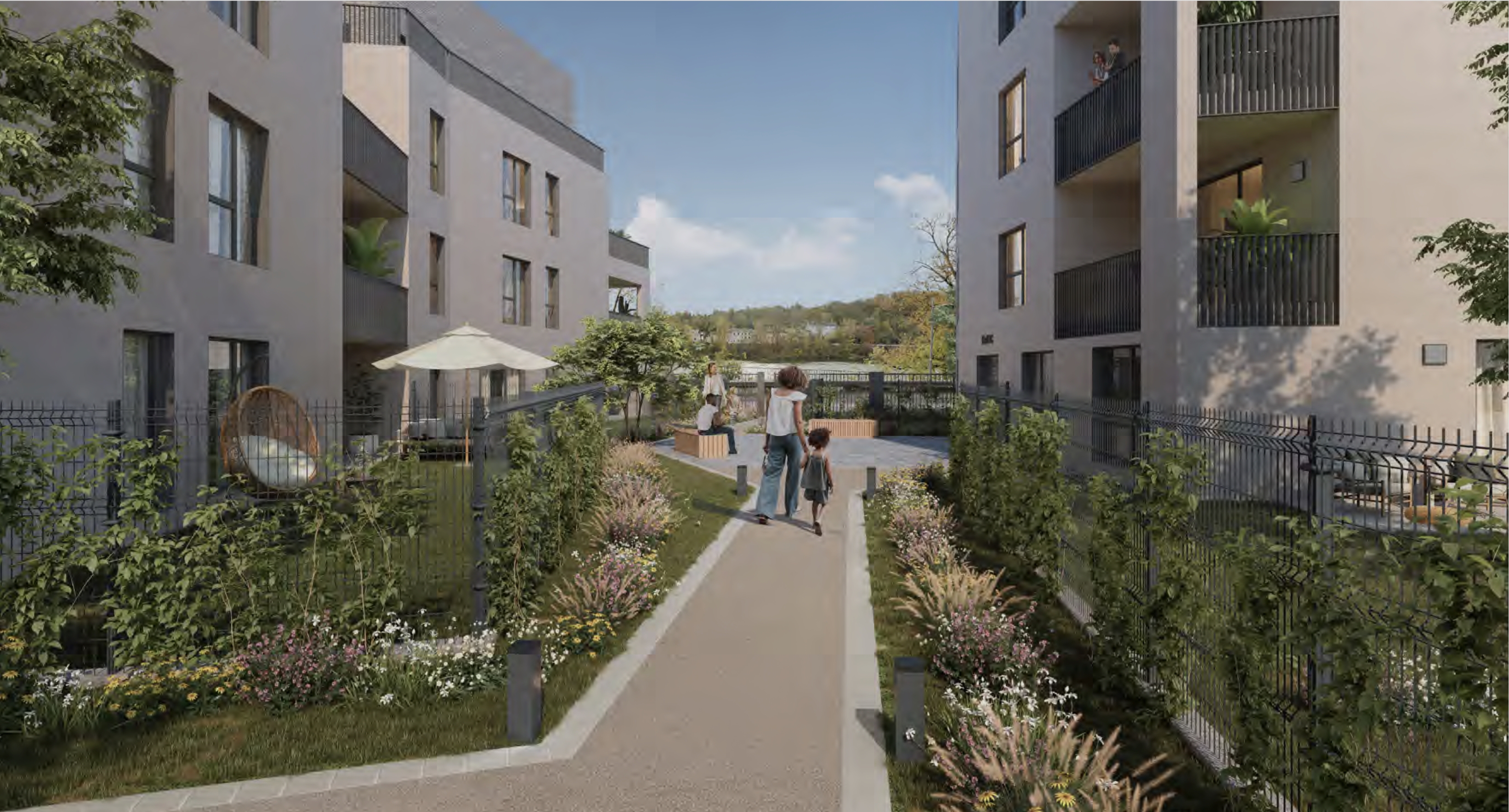 Résidence à Fontaines sur Saône Centre Ville, Commerces et transports à proximité, Commune privilégiée,