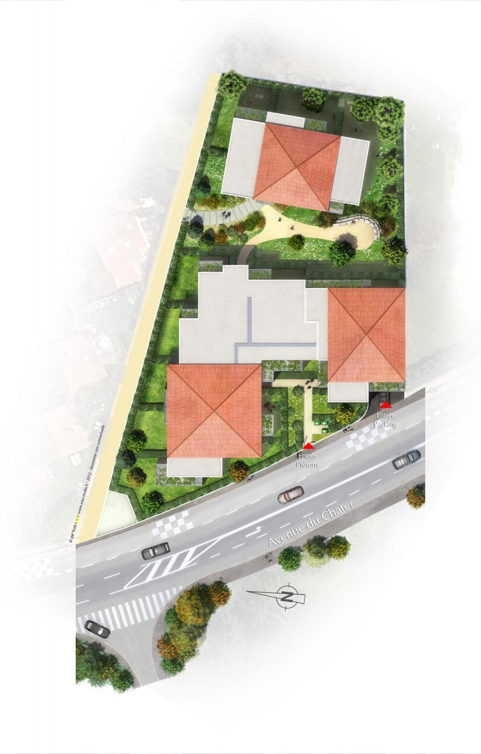 Résidence à Francheville Emplacement privilégié, Bus direct Bellecour, Programme immobilier neuf BBC,