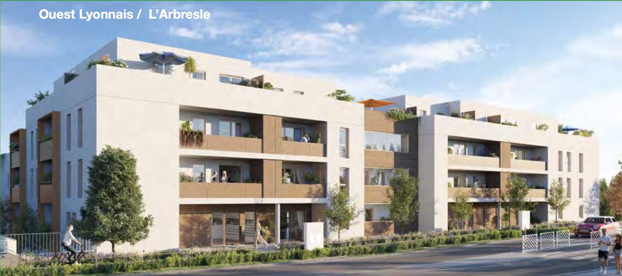 Résidence à L'Arbresle Proche des commerces, Accès à Lyon rapide, Tram Train et A 89,