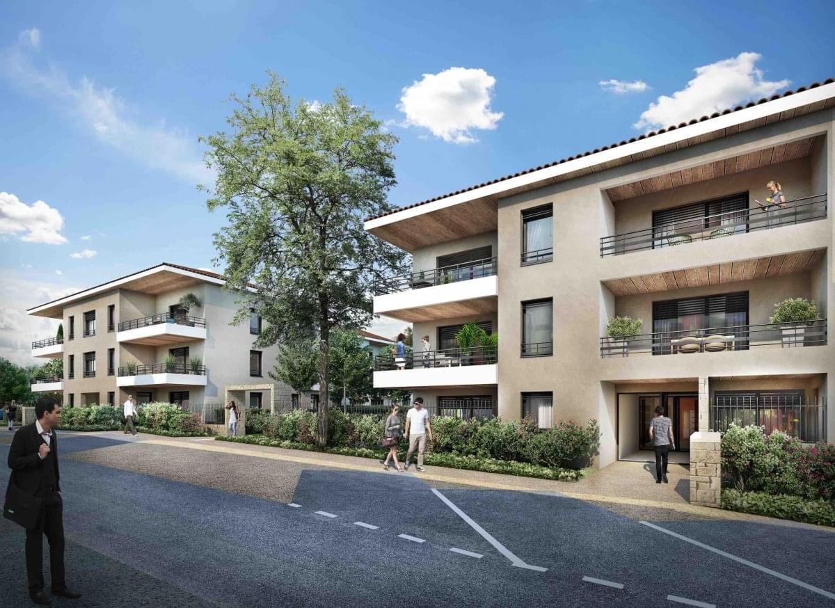 Résidence à La Tour de Salvagny Résidence intimiste, Seulement 11 appartements, En plein centre de la Tour de Salvagny,