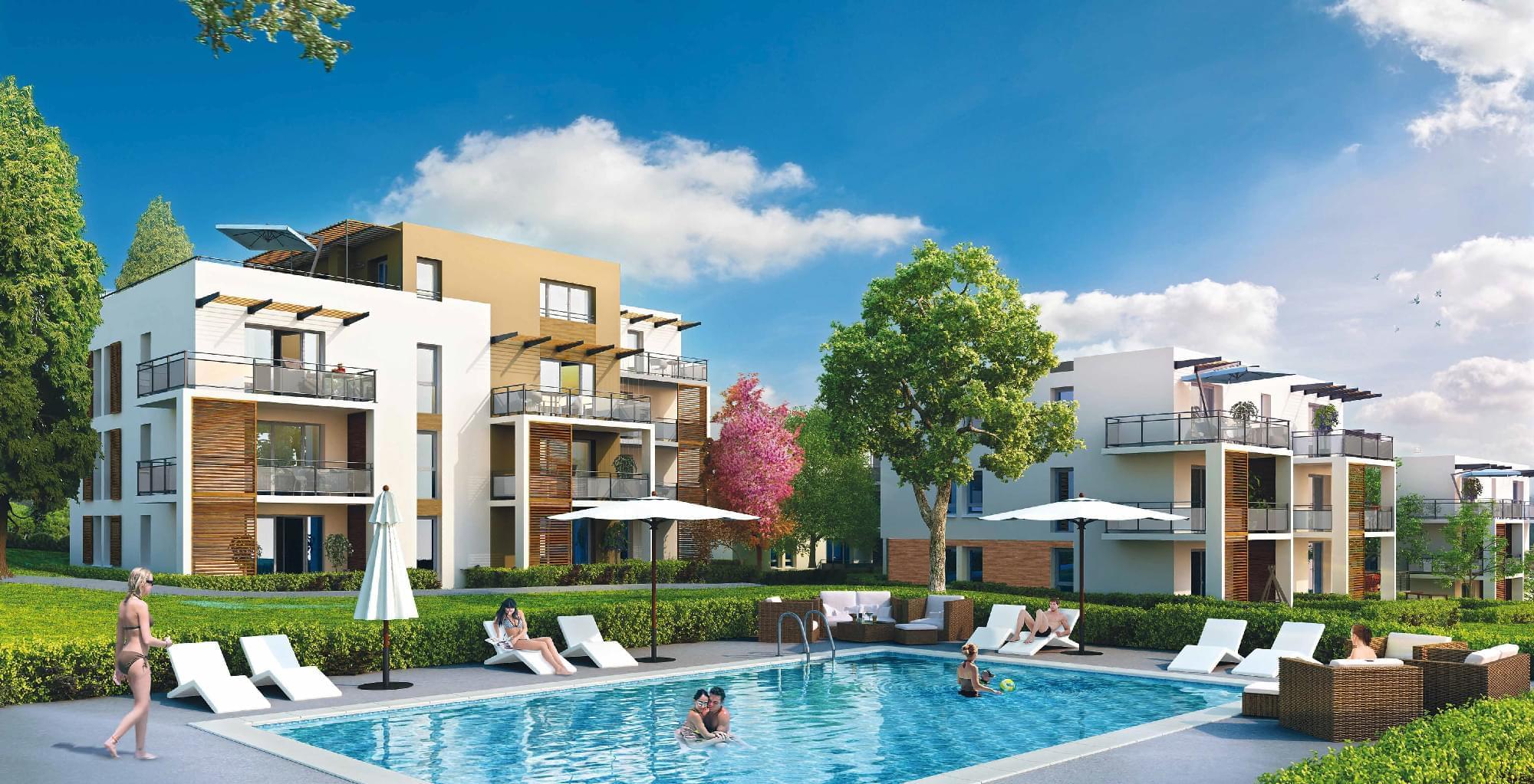 Résidence à Lentilly Cadre d'exception Ecrin de verdure Sur les hauteurs de Lentilly Immeuble neuf de standing Batiments à taille humaine Avec piscine Résidence à Lentilly Cadre d'exception, Ecrin de verdure, Sur les hauteurs de Lentilly, Immeuble neuf de standing, Batiments à taille humaine, Avec piscine,