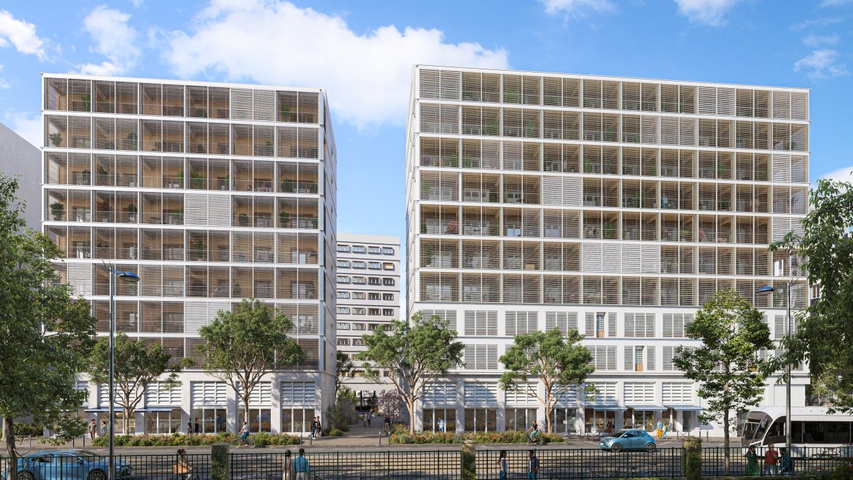 Résidence à Lyon 2 programme eligible Statut Bailleur Privé LOI Jeanbrun ,