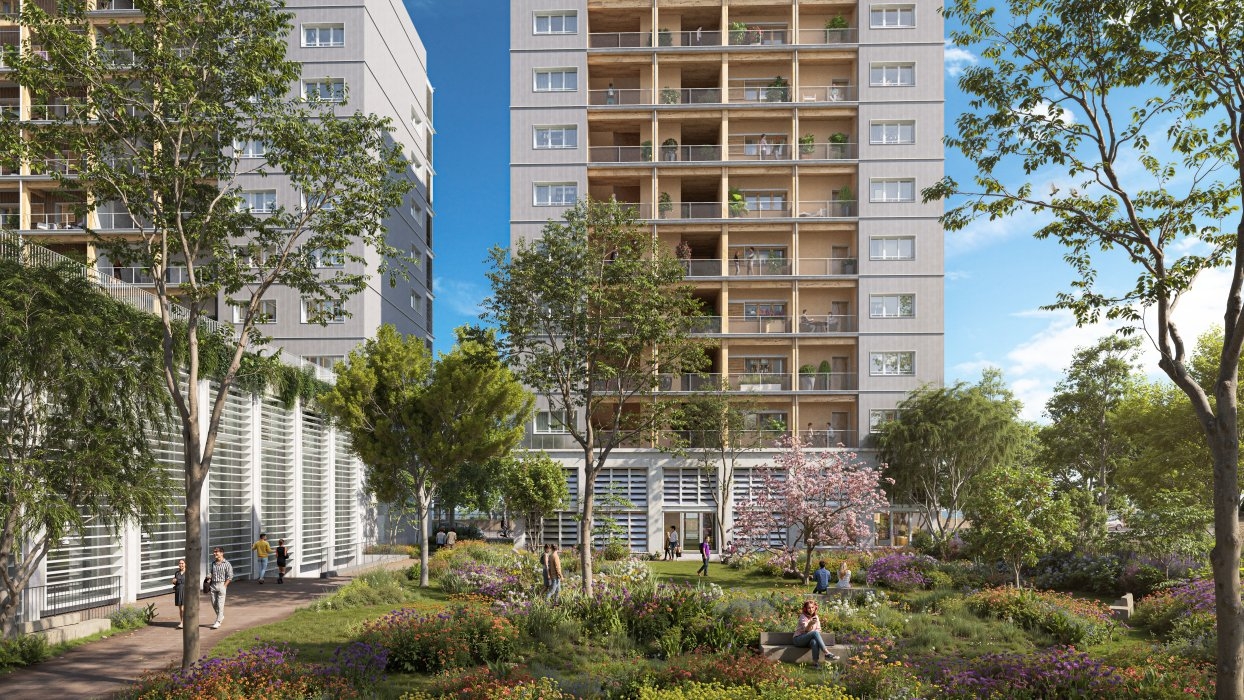 Résidence à Lyon 2 programme eligible Statut Bailleur Privé LOI Jeanbrun ,