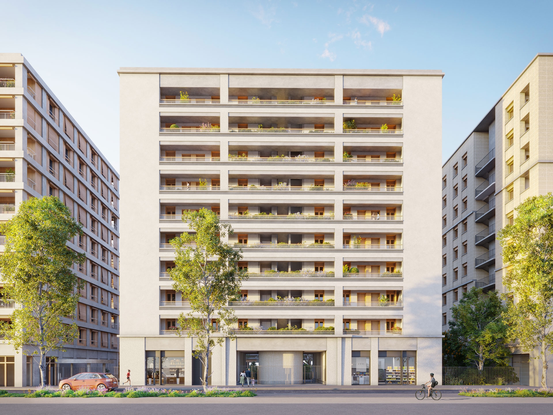 Résidence à Lyon 2 Extérieur privatif pour tous (balcon, terrasse, jardin) Appartements du 2 au 5 pièces Résidence à Lyon 2 Extérieur privatif pour tous (balcon, terrasse, jardin), Appartements du 2 au 5 pièces,