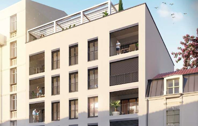 Nouveau ! programme immobilier neuf Lyon 6 Prêt à taux zéro (PTZ+)  quartier Bellecombe 