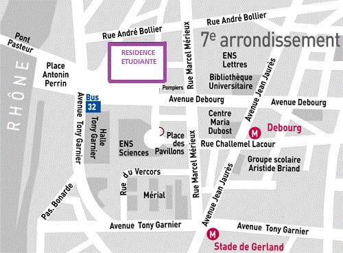 Résidence à Lyon 7 Bonne situation Proximité écoles supérieures Tous transports Résidence à Lyon 7 Bonne situation, Proximité écoles supérieures, Tous transports,