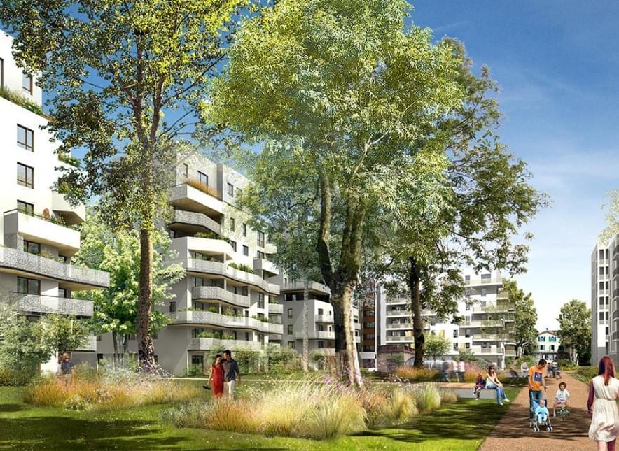 Résidence à Lyon 8 Parc préservé de 3 ha, Respect de l'environnement, Calme et verdure en plein centre ville,