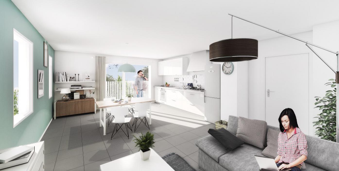 Résidence à Lyon 8 Tarifs attractifs, Prix en TVA 5,5%, Quartier dynamique, Nombreux commerces, Nombreux transports,