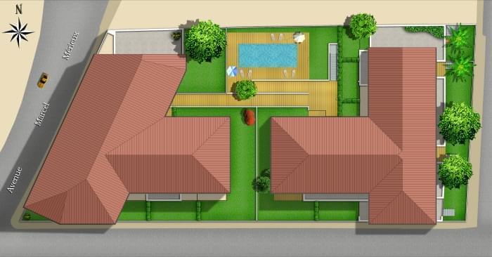 Résidence à Marcy l'Etoile Programme BBC, Très belle commune, Prestations de qualité, Piscine, Parquet stratifié, Carrelage 40x40,