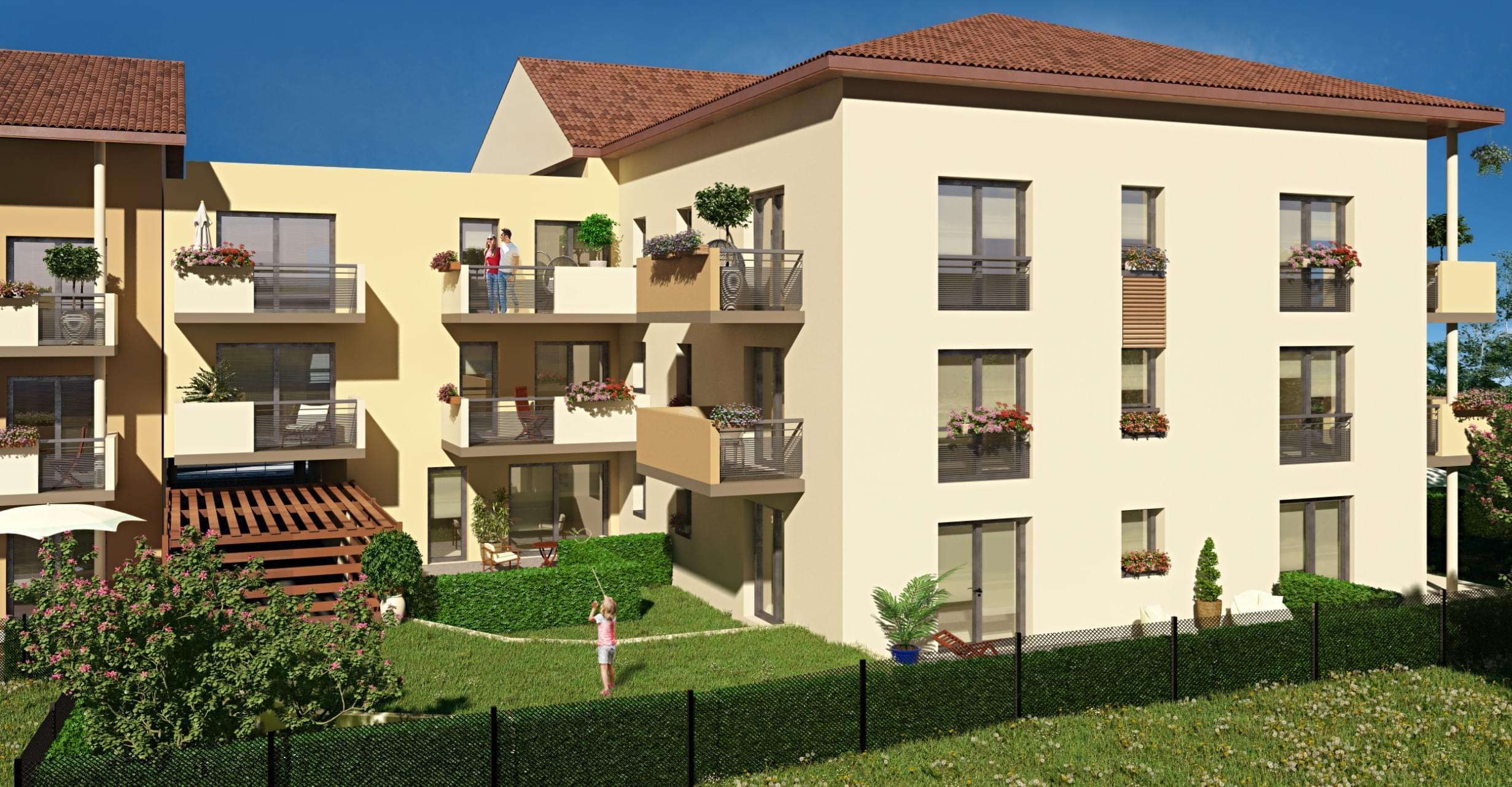 Résidence à Meyzieu Petite copropriété, Charme et élégance, A 300m du centre,