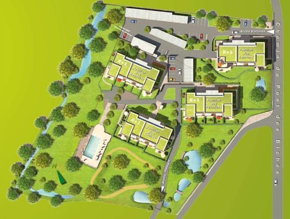 Résidence à Neuville sur Saône Calme & sécurité, Piscine, Environnement de rêve,