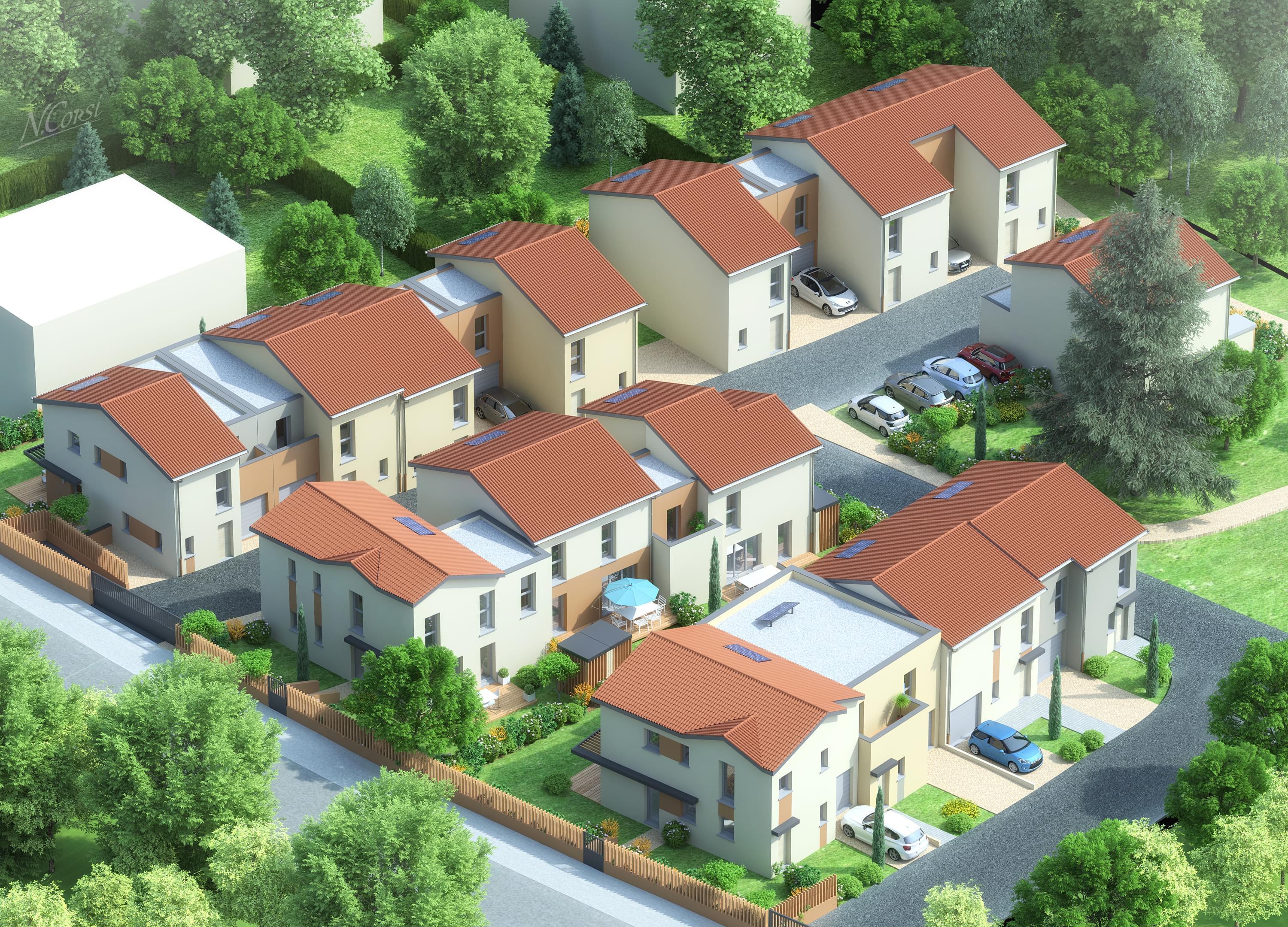 Programme Les Jardins d'Agathe 5 rue Hélène 69250 Neuville sur Saône Quartier Centre Programme Les Jardins d'Agathe 5 rue Hélène 69250 Neuville sur Saône Quartier Centre