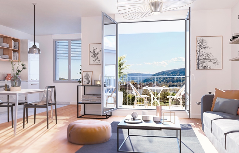 Résidence à Neuville sur Saône Idéalement situé, Arrêt de bus à 200 mètres, Commune recherchée,