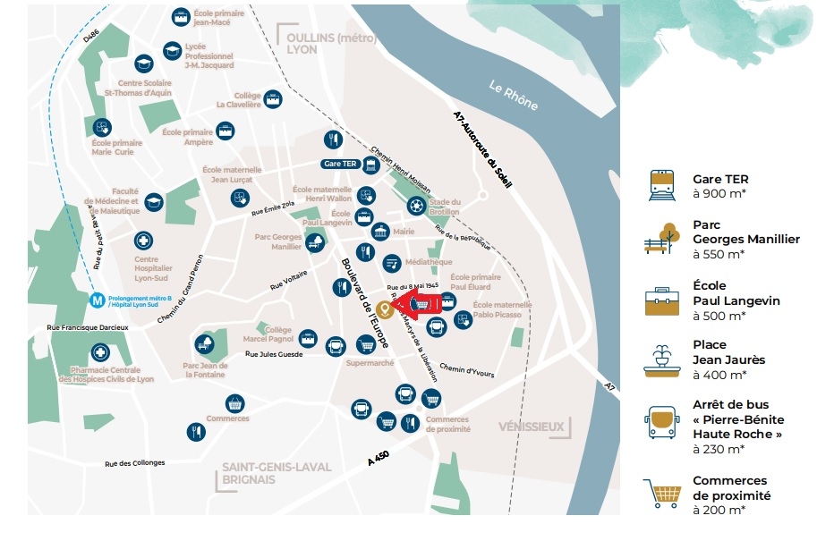 Résidence à Pierre Benite A quelques kilomètres du centre ville de LYON Résidence à Pierre Benite A quelques kilomètres du centre ville de LYON,