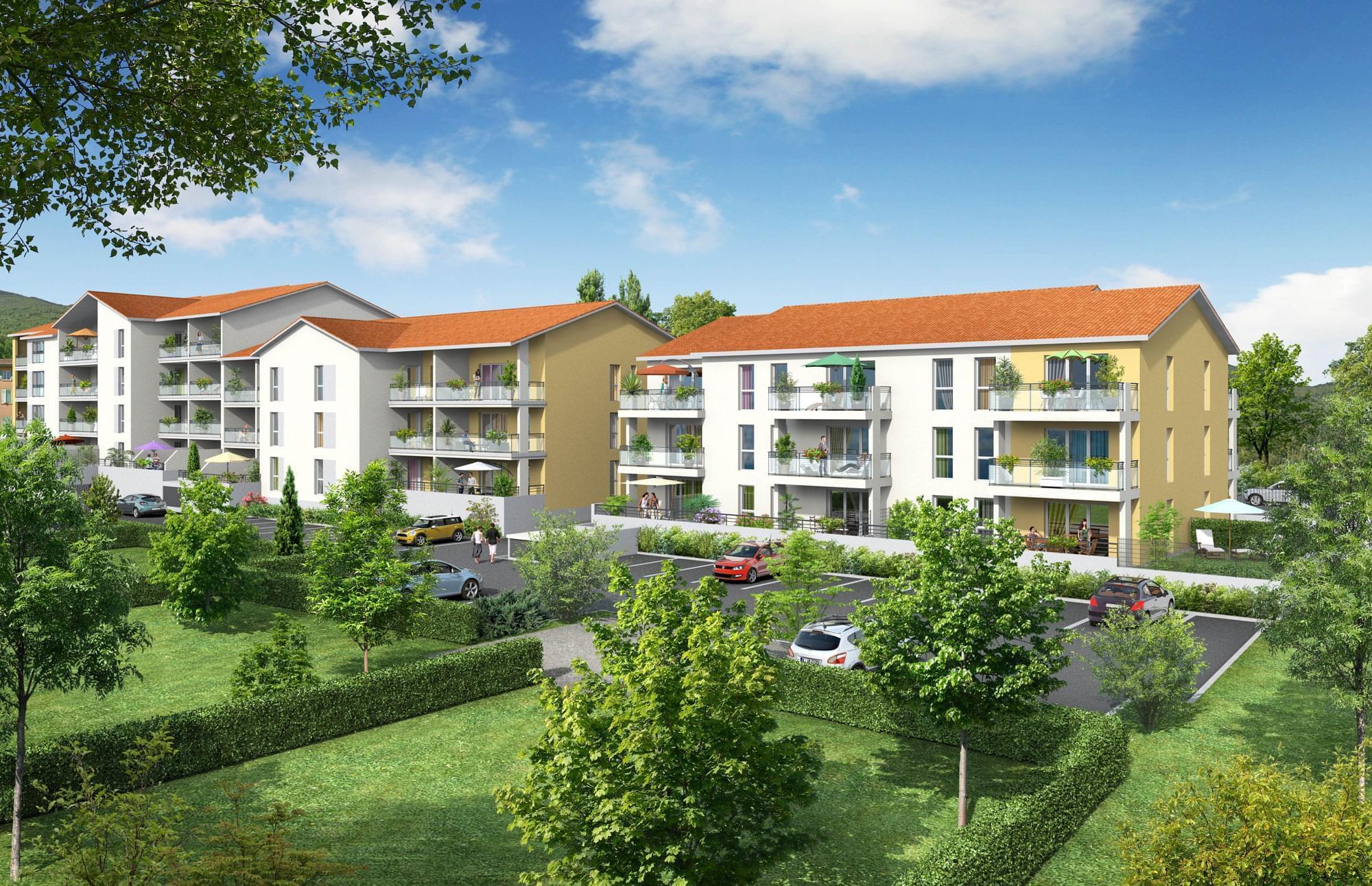 Résidence à Pollionnay Beaux volumes et surfaces, Appartements lumineux, Idéal pour habiter ou investir,