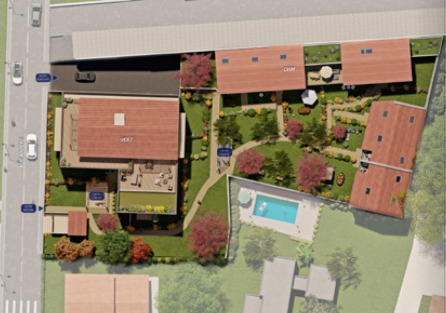 Résidence à Rillieux la Pape Petite copropriété, Proche du centre du village, Accès Grand axes rapide,