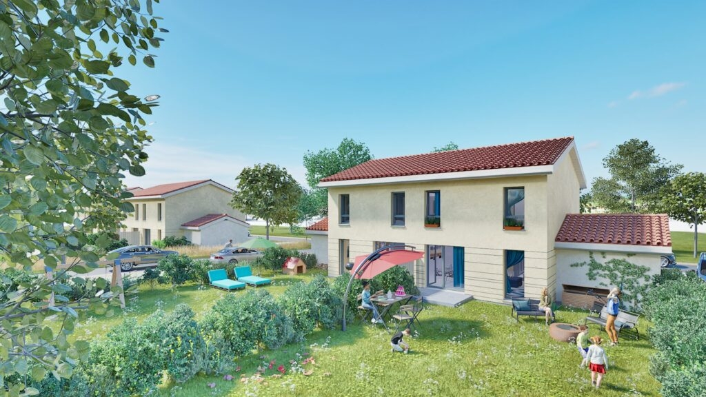 Résidence à Saint Georges de Reneins programme champêtre a taille humaine maisons et appartements en plein coeur du village Résidence à Saint Georges de Reneins programme champêtre a taille humaine maisons et appartements en plein coeur du village ,