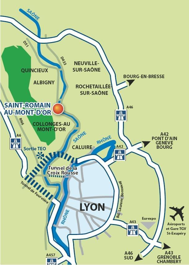 Résidence à Saint Romain au Mont d'Or - petit village demandé - calme et verdure - proche de Lyon - BBC Résidence à Saint Romain au Mont d'Or - petit village demandé, - calme et verdure, - proche de Lyon, - BBC,