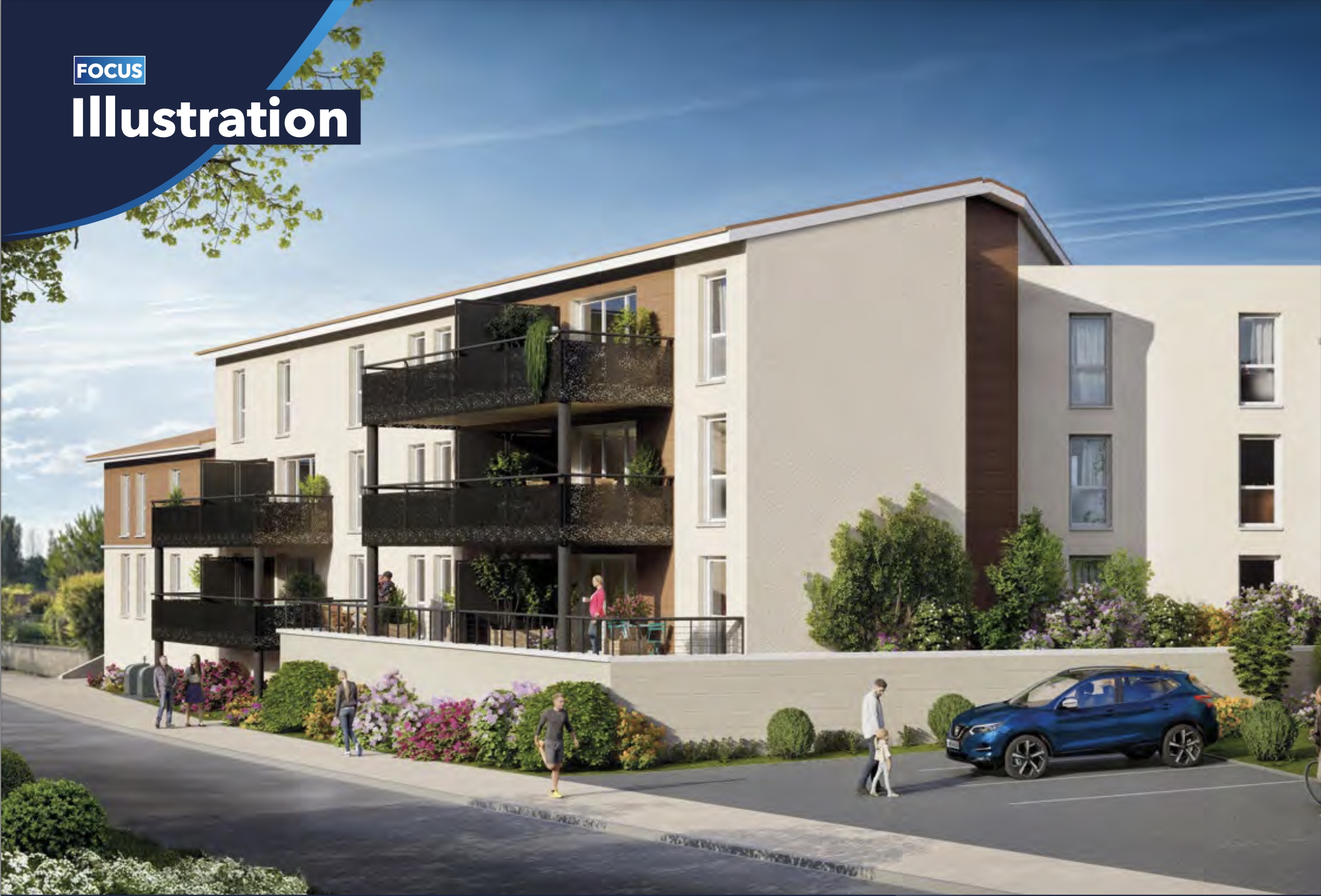 Résidence à Simandres Centre Ville, Proche des Commerces, Entre Vienne et Lyon, ,