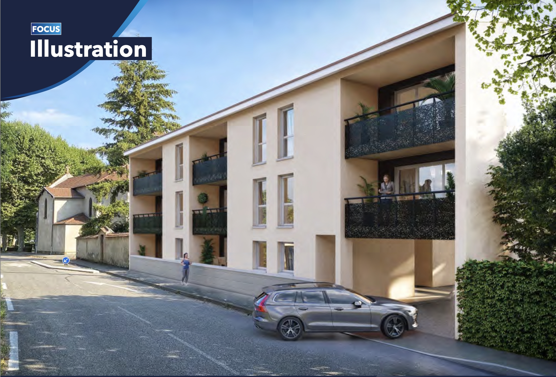 Résidence à Simandres Centre Ville, Proche des Commerces, Entre Vienne et Lyon, ,