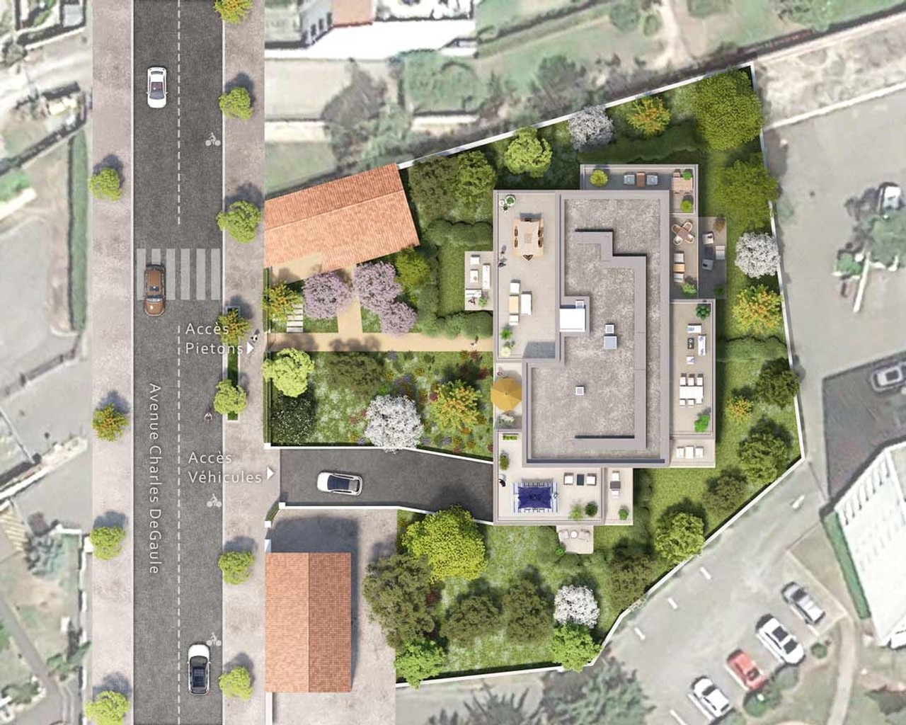 Résidence à Tassin la Demi Lune Proche des commerces Copropriété à taille humaine belle prestations Résidence à Tassin la Demi Lune Proche des commerces, Copropriété à taille humaine, belle prestations,