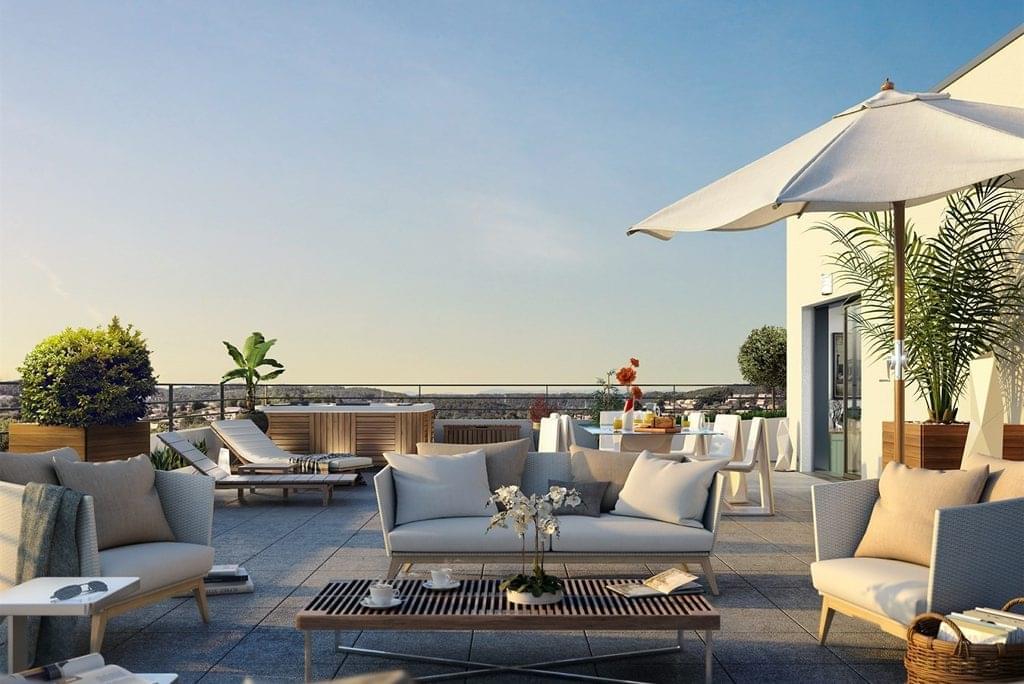 Résidence à Tassin la Demi Lune Proche Métro Proche du nouveau pôle commercial du Phare 4 petits immeubles de 3 ou 4 étages desservis par un patio Résidence à Tassin la Demi Lune Proche Métro, Proche du nouveau pôle commercial du Phare, 4 petits immeubles de 3 ou 4 étages desservis par un patio,