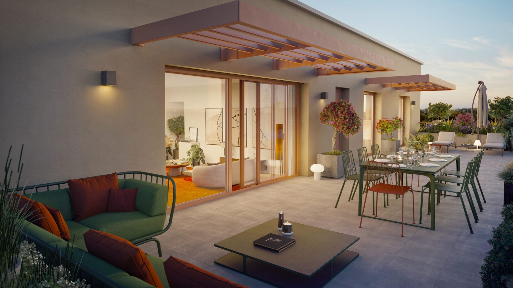 Résidence à Tassin la Demi Lune en plein coeur du vieux Tassin la Demi Lune face au collège Saint Joseph ,