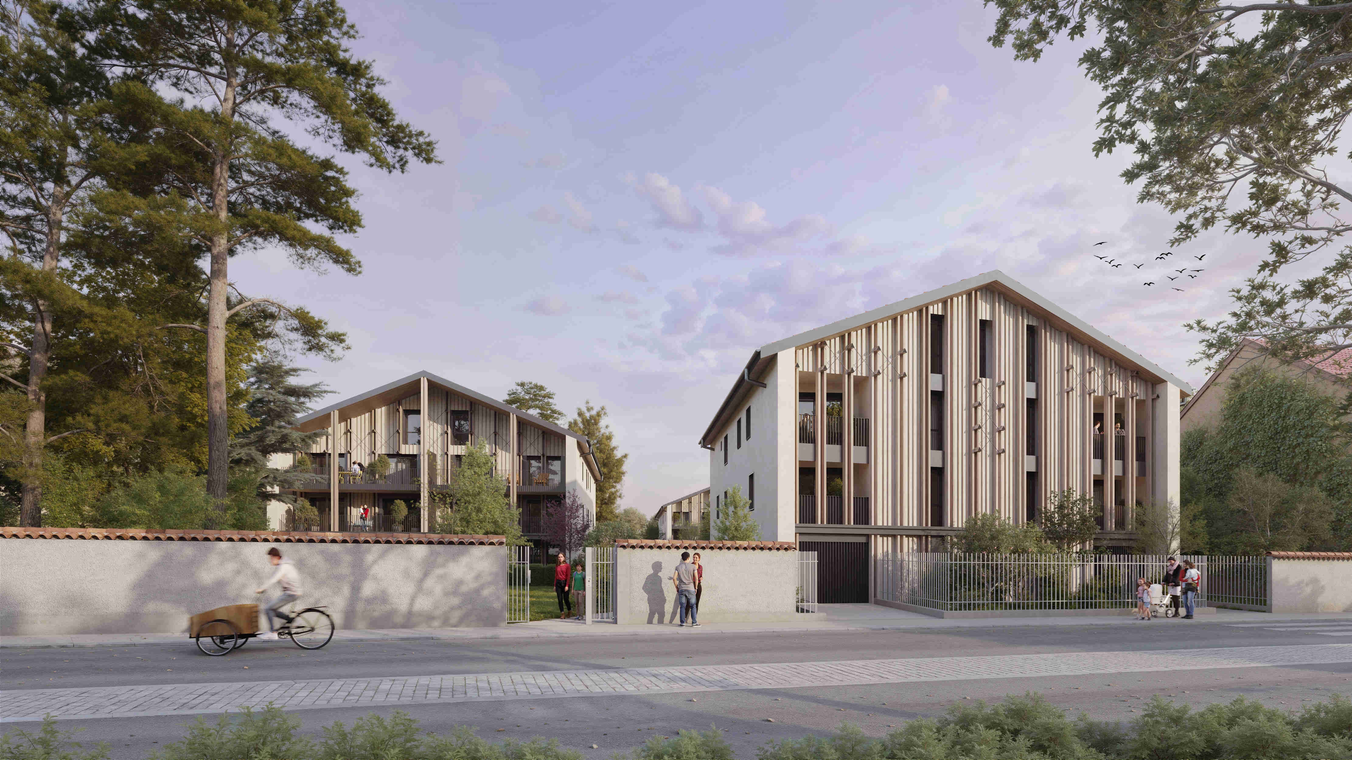 Résidence à Tassin la Demi Lune Gare TER de Tassin-la-Demi-Lune reliant Lyon Saint-Paul en moins de 10 minutes,